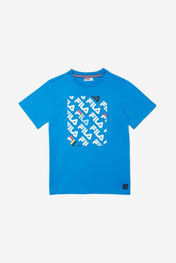 Camisetas Fila Niños Azules - Camden - España 762514VMH